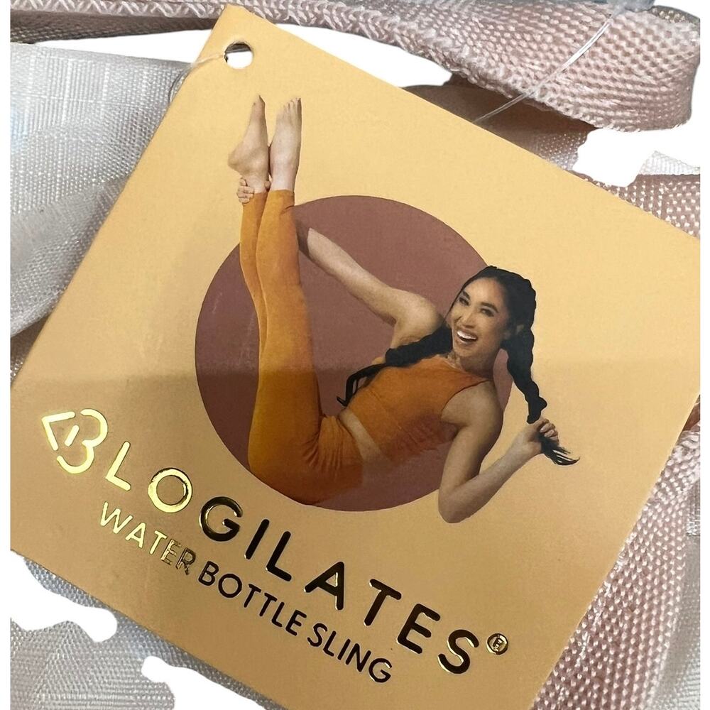 Blogilates Water Bottle Sling - Peach: Polyethylene & Polyester Accessory - Picture 9 of 12